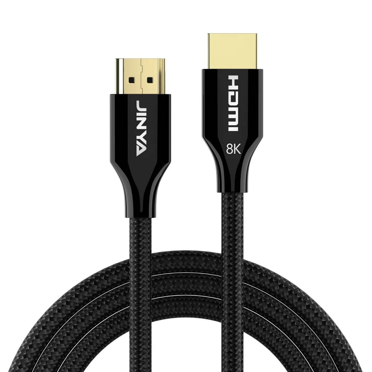 Zdjęcie do “Jinya HDMI To HDMI Cable 8K 2m czarny - kabel HDMI”.