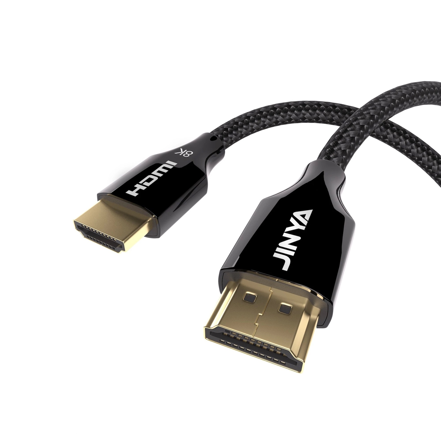 Zdjęcie do “Jinya HDMI To HDMI Cable 8K 2m czarny - kabel HDMI”.