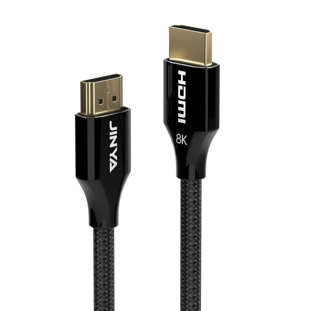 Zdjęcie do “Jinya HDMI To HDMI Cable 8K 2m czarny - kabel HDMI”.