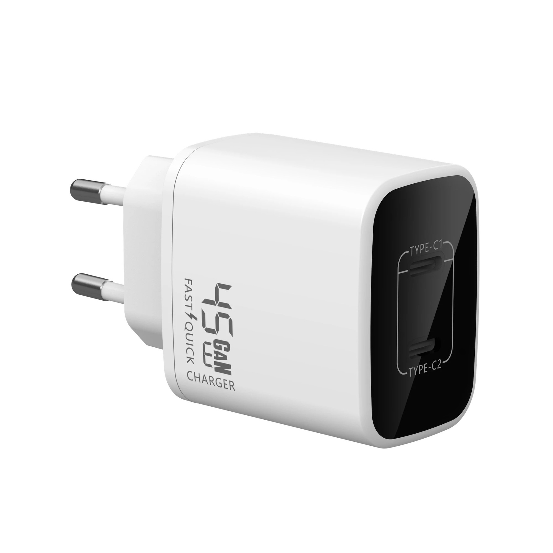 Zdjęcie do “Jinya PD 45W Gan 2 USB-C Charger biały - ładowarka sieciowa”.