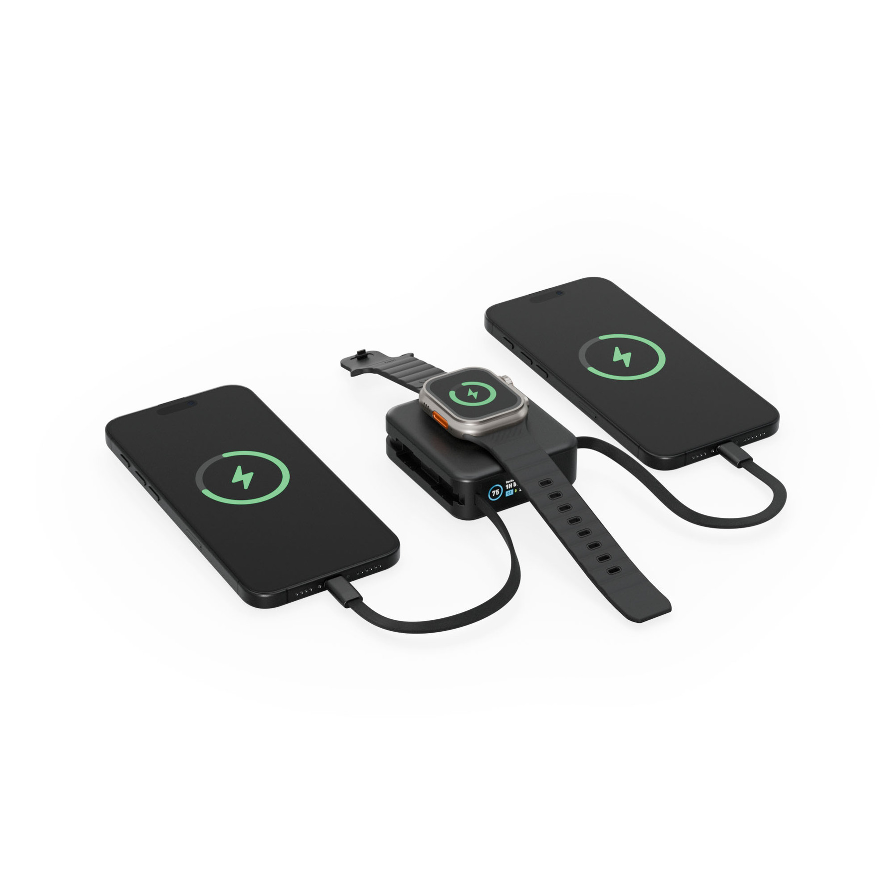 Zdjęcie do “Energea MagPac Mini Plus 10 000mAh Magsafe Czarny - powerbank”.