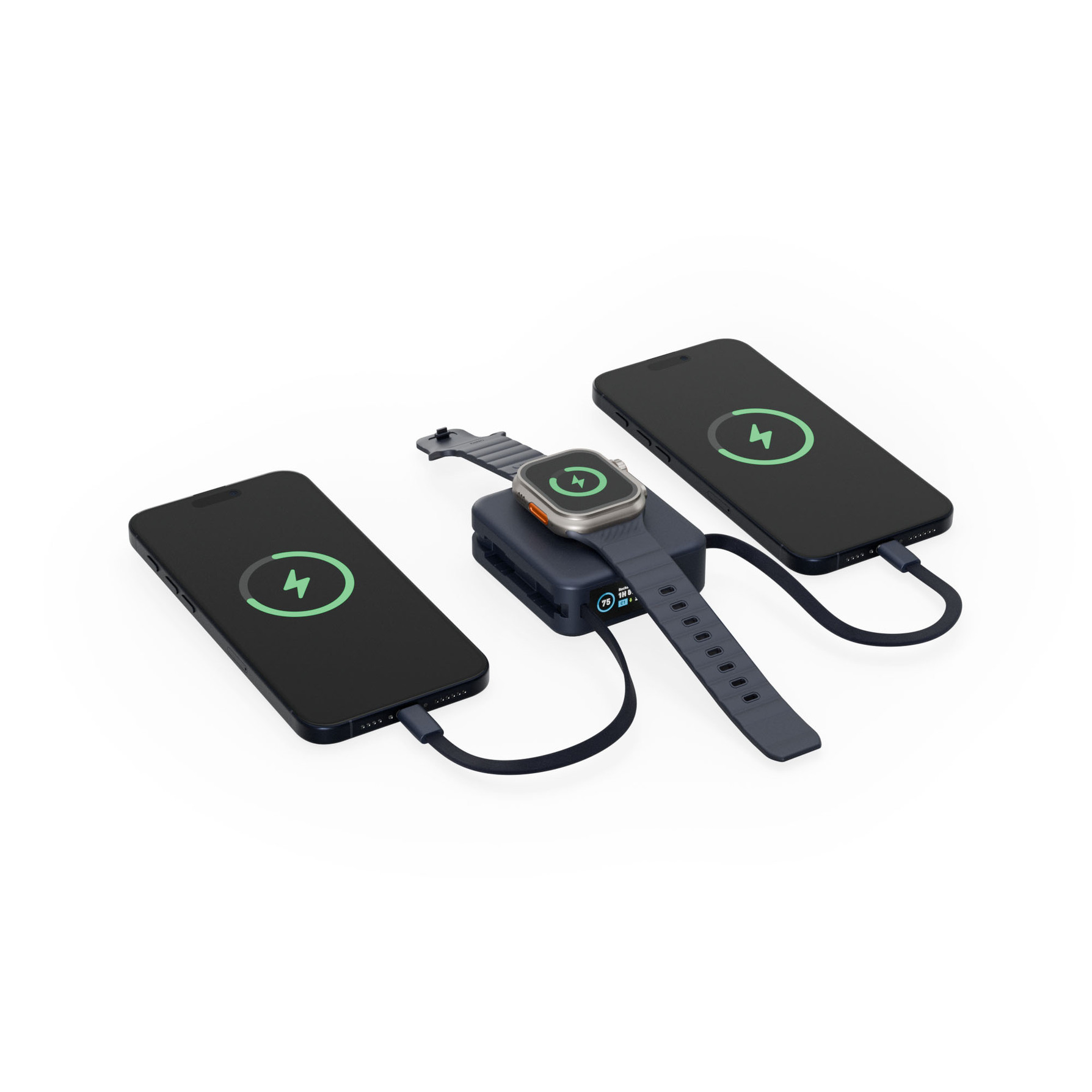 Zdjęcie do “Energea MagPac Mini Plus 10 000mAh Magsafe Niebieski - powerbank”.