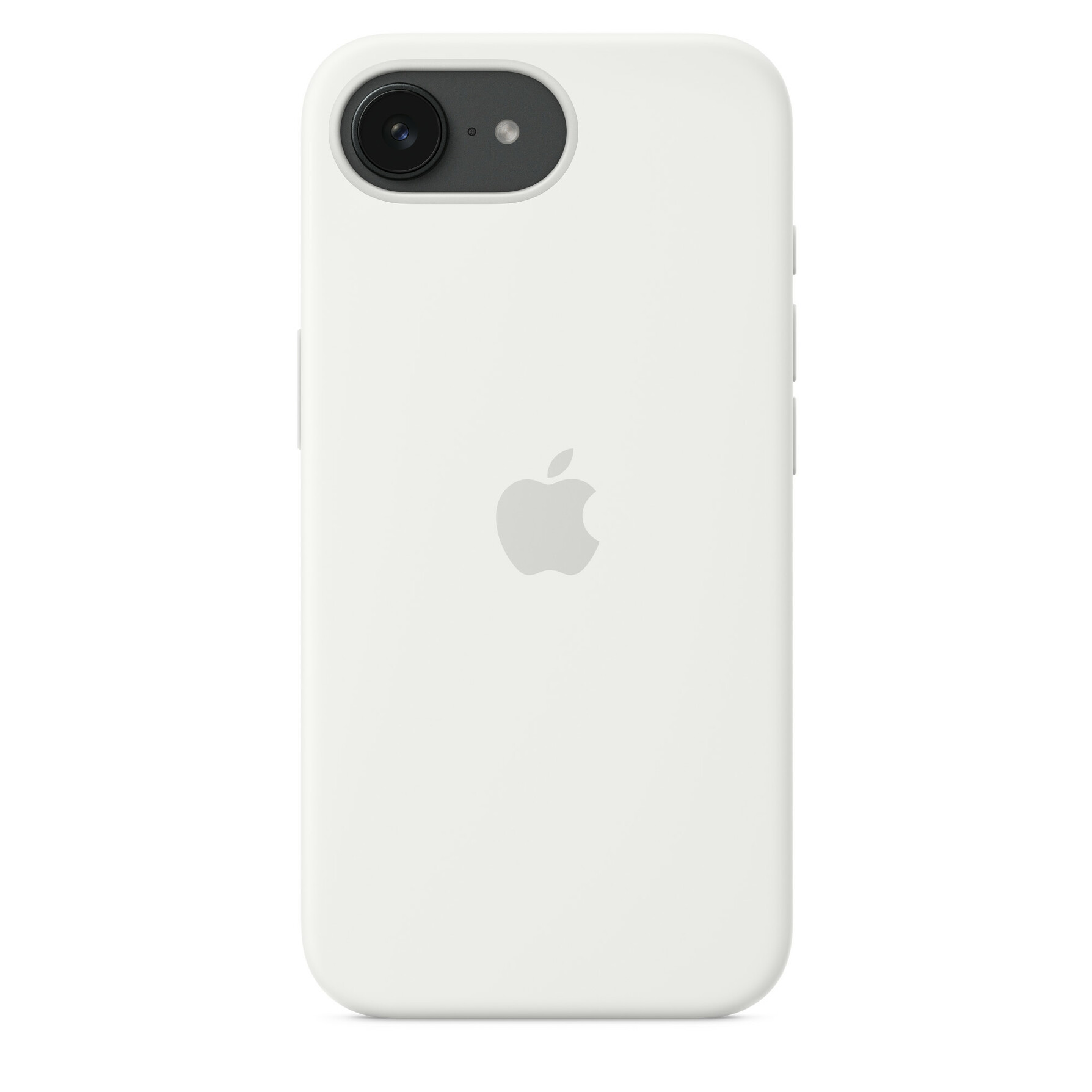 Zdjęcie do “Apple iPhone 16e Silicone Case – White”.