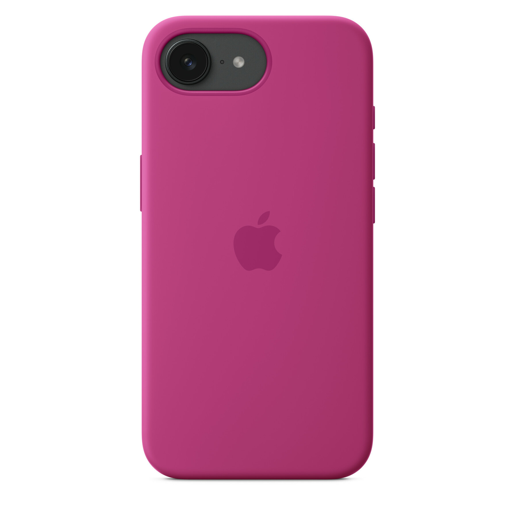 Zdjęcie do “Apple iPhone 16e Silicone Case – Fuchsia”.
