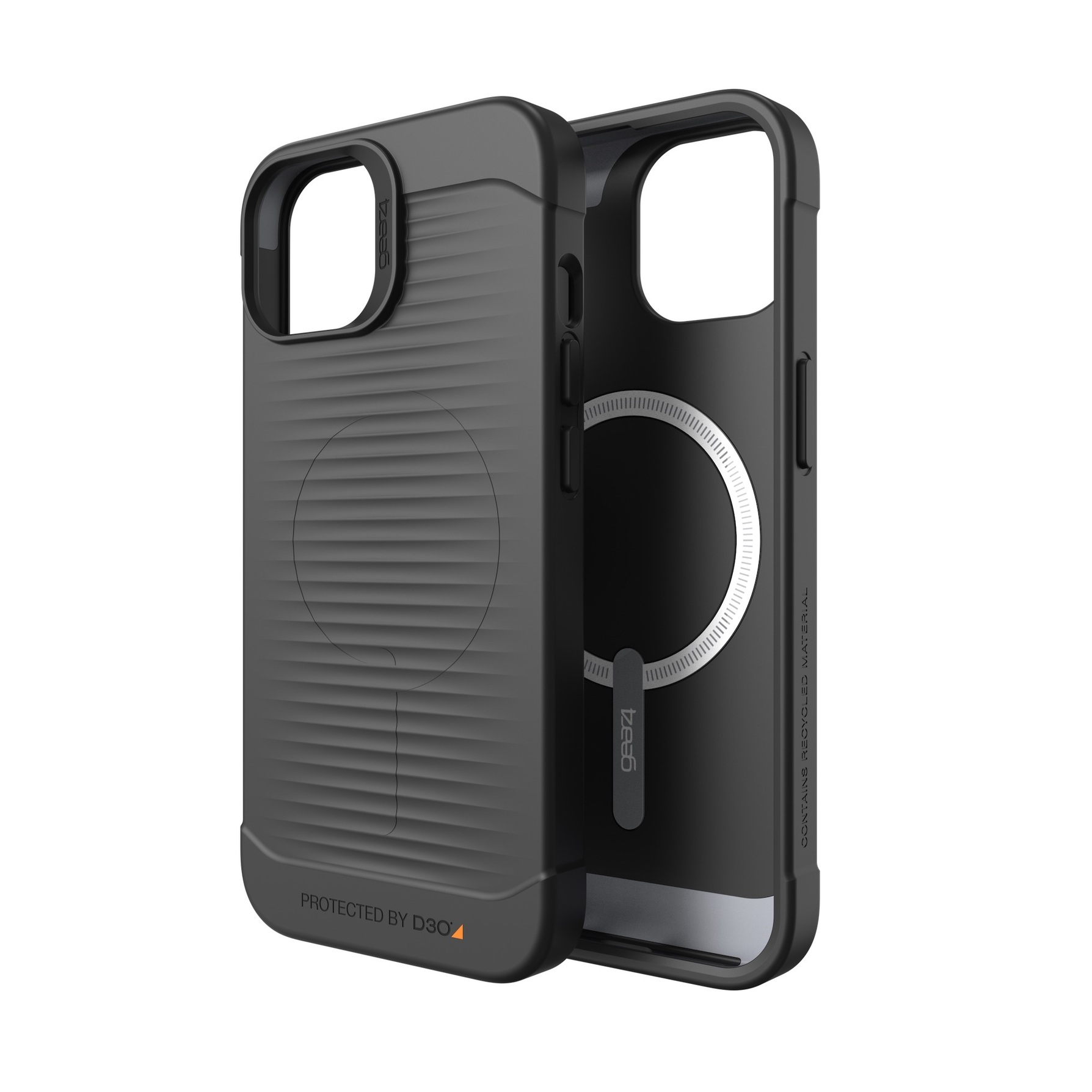 Zdjęcie do “Gear4 Havana Snap Magsafe - etui iPhone 14/13 (czarna)”.