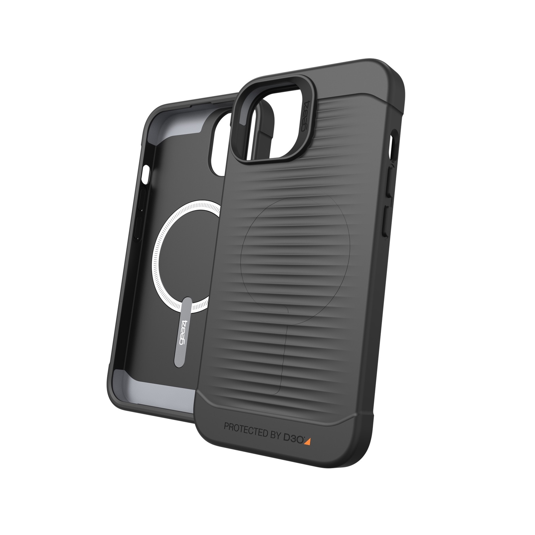 Zdjęcie do “Gear4 Havana Snap Magsafe - etui iPhone 14/13 (czarna)”.