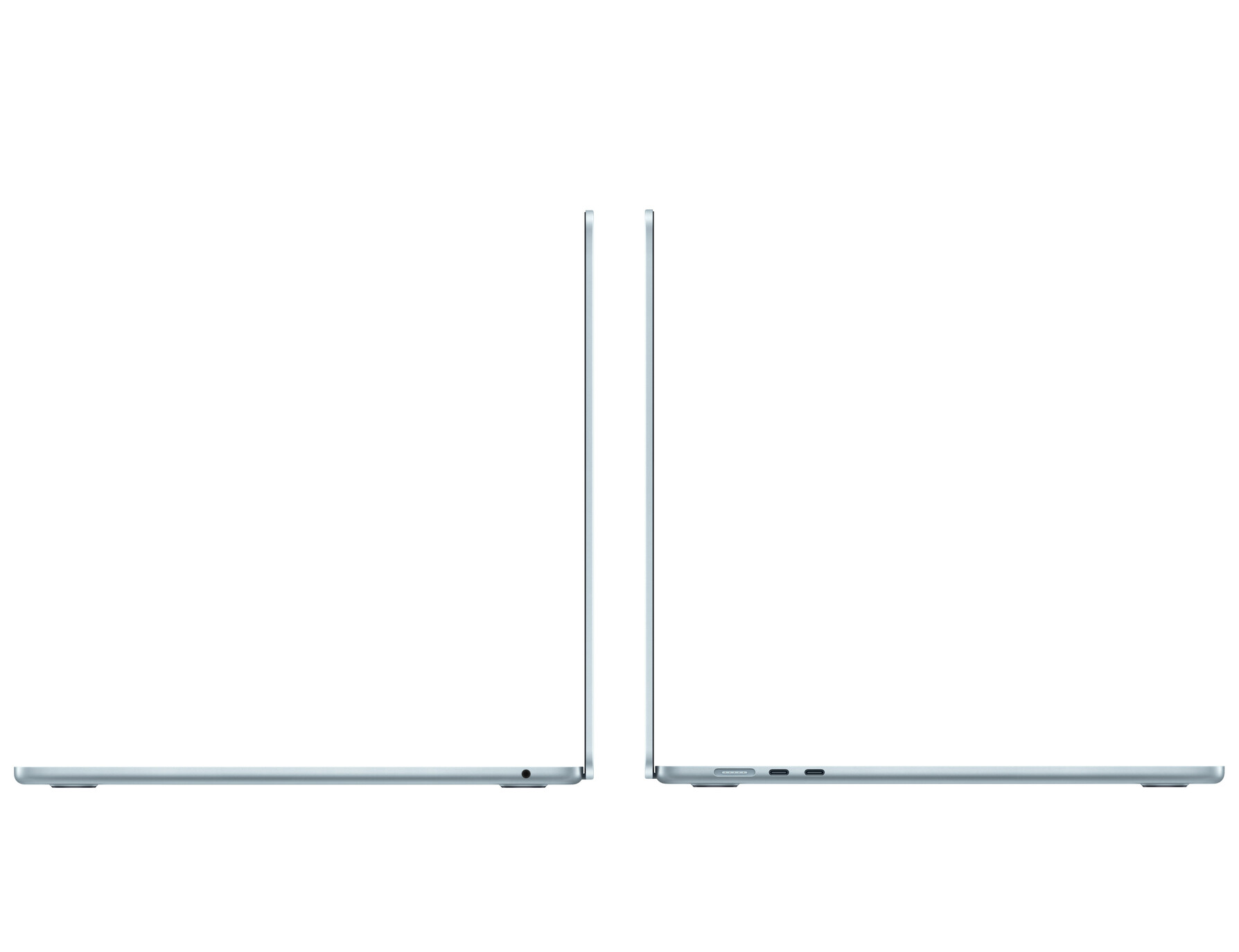 Zdjęcie do “Apple MacBook Air 15", 10-rdzeniowy procesor M4 (GPU 10 rdzeni), RAM 16 GB, dysk 256 GB SSD, 35 W - Błękitny”.