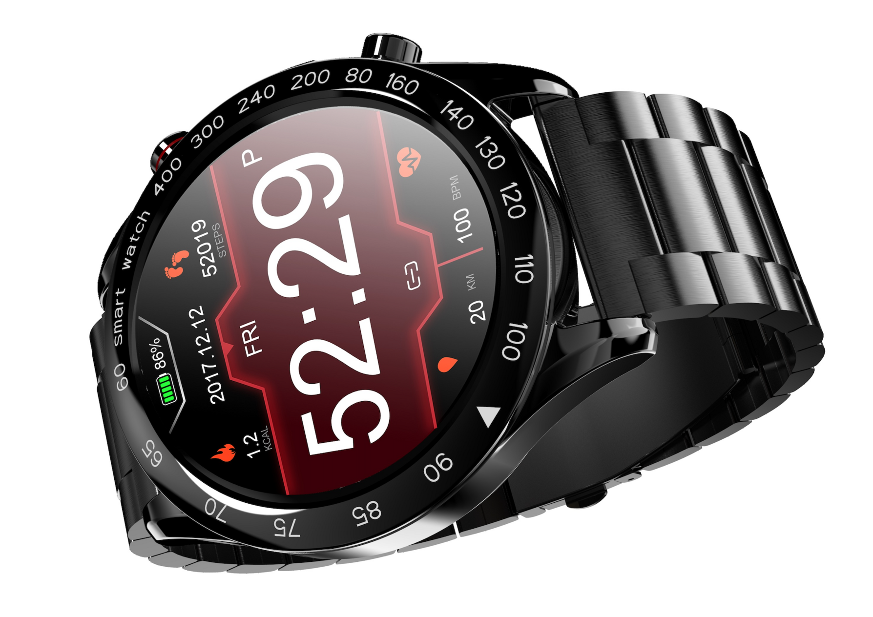 Zdjęcie do “HiFuture FutureGo Pro czarny - smartwatch”.
