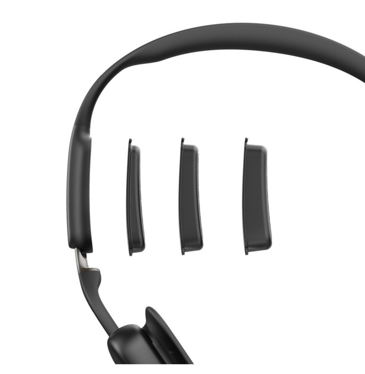 Zdjęcie do “Shokz OpenMeet UC USB-A - bezprzewodowe słuchawki z przewodzeniem kostnym”.