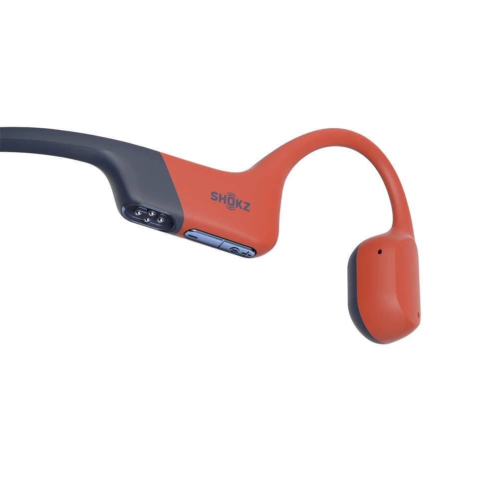 Zdjęcie do “Shokz OpenSwim Pro Czerwony - bezprzewodowe słuchawki z przewodzeniem kostnym”.