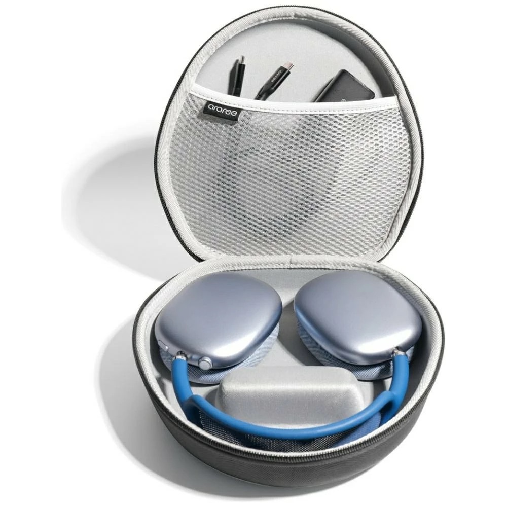 Zdjęcie do “Araree Carrying Case Large czarny - Etui uniwersalne na słuchawki”.