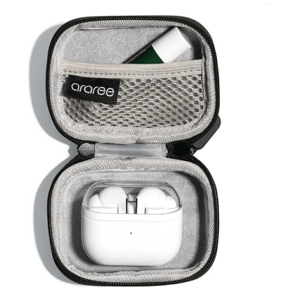 Zdjęcie do “Araree Carrying Case Small czarny - Etui uniwersalne na słuchawki”.