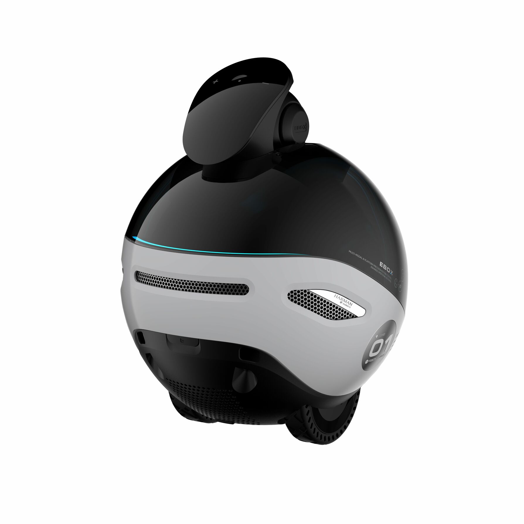 Zdjęcie do “EnaBot EBO X - rodzinny, mobilny robot monitorujący”.