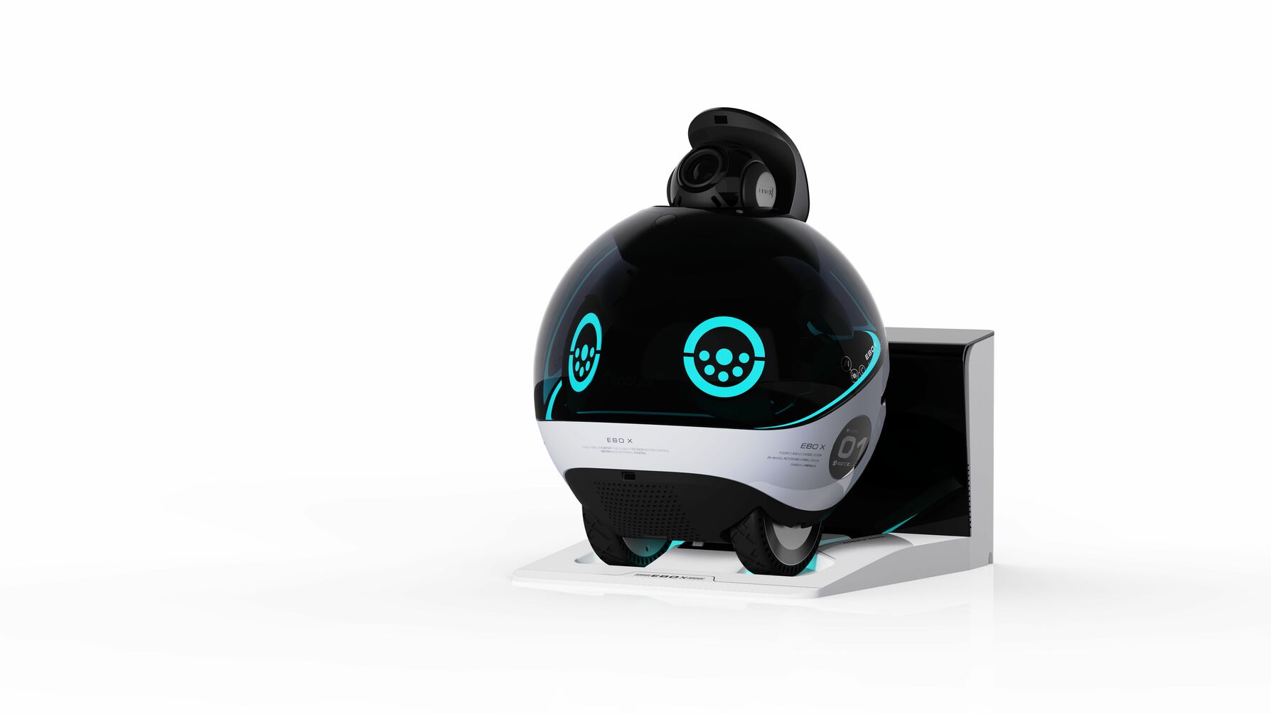Zdjęcie do “EnaBot EBO X - rodzinny, mobilny robot monitorujący”.
