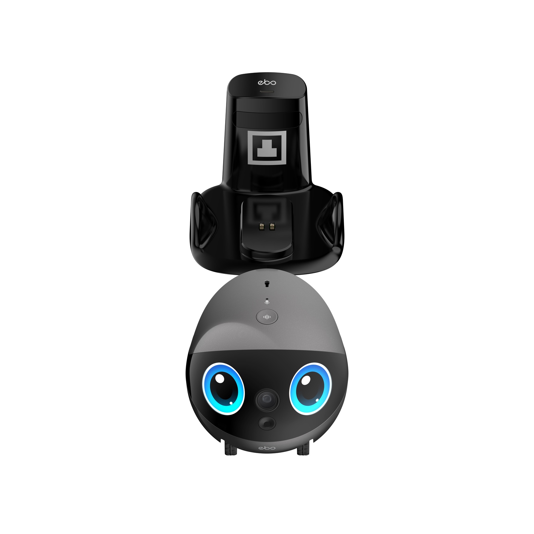 Zdjęcie do “EnaBot EBO AIR 2 Plus - domowy robot towarzyszący z funkcją monitoringu i rozmów wideo (szary)”.