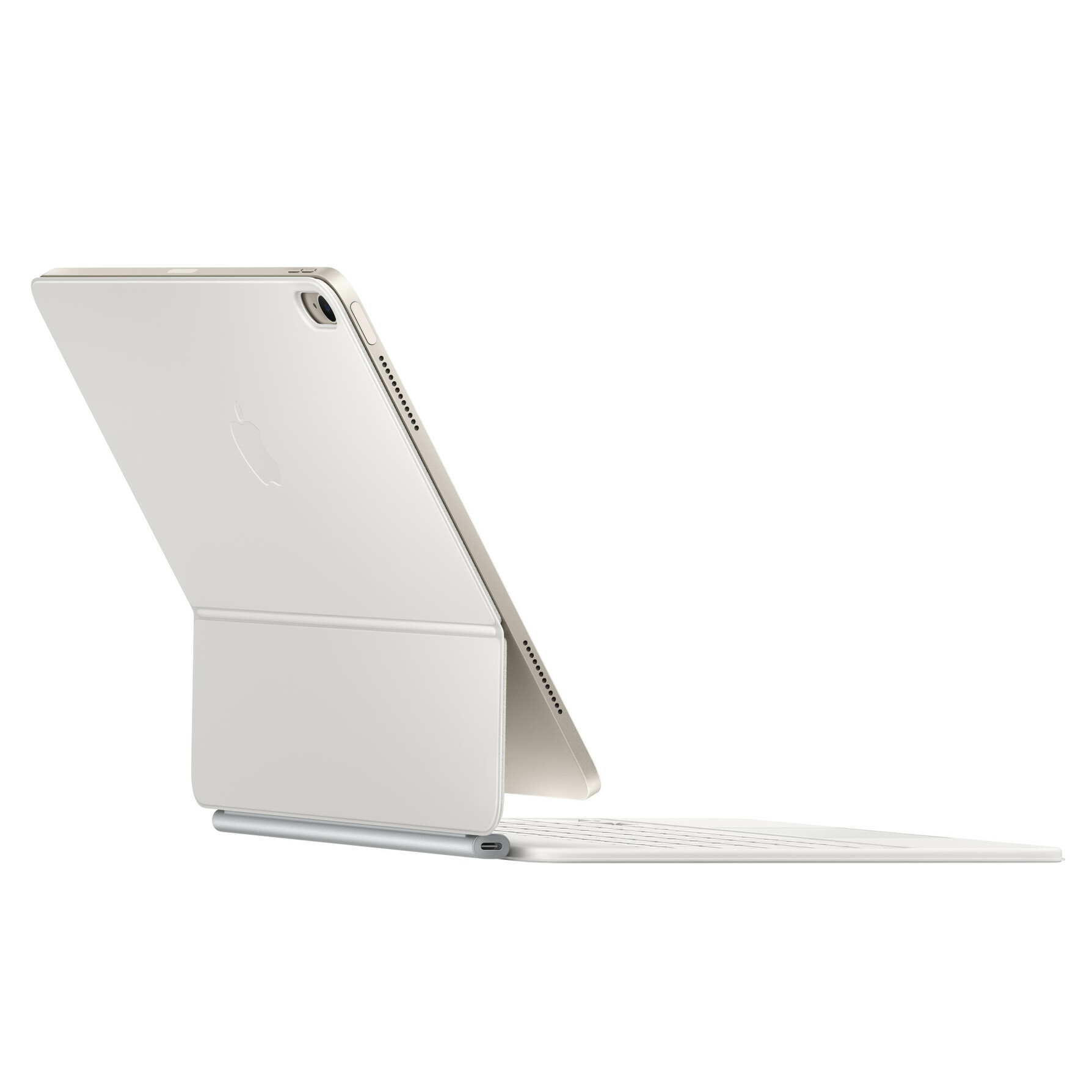 Zdjęcie do “Apple Magic Keyboard do iPada Air 13" (M2/M3) - angielski (międzynarodowy) - Biały - Produkt otwarty”.