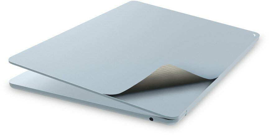 Zdjęcie do “JCPal MacGuard Two-In-One Skin set (Top Skin+Back Skin) Niebieski - folia MacBook Air 15 (M2, M3, M4)”.