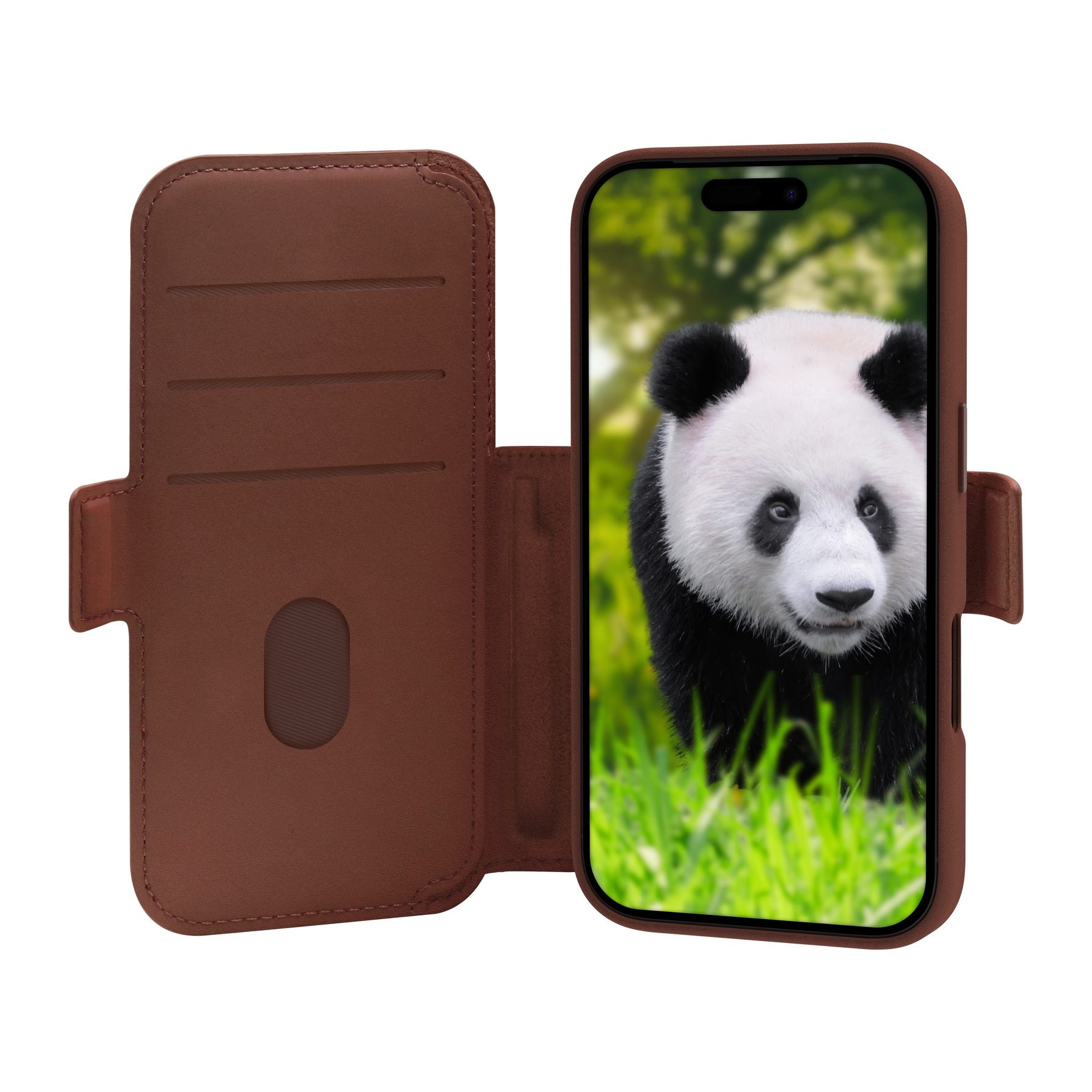 Zdjęcie do “dBramante Lynge MS Ciemny brąz - etui iPhone 17 Pro”.