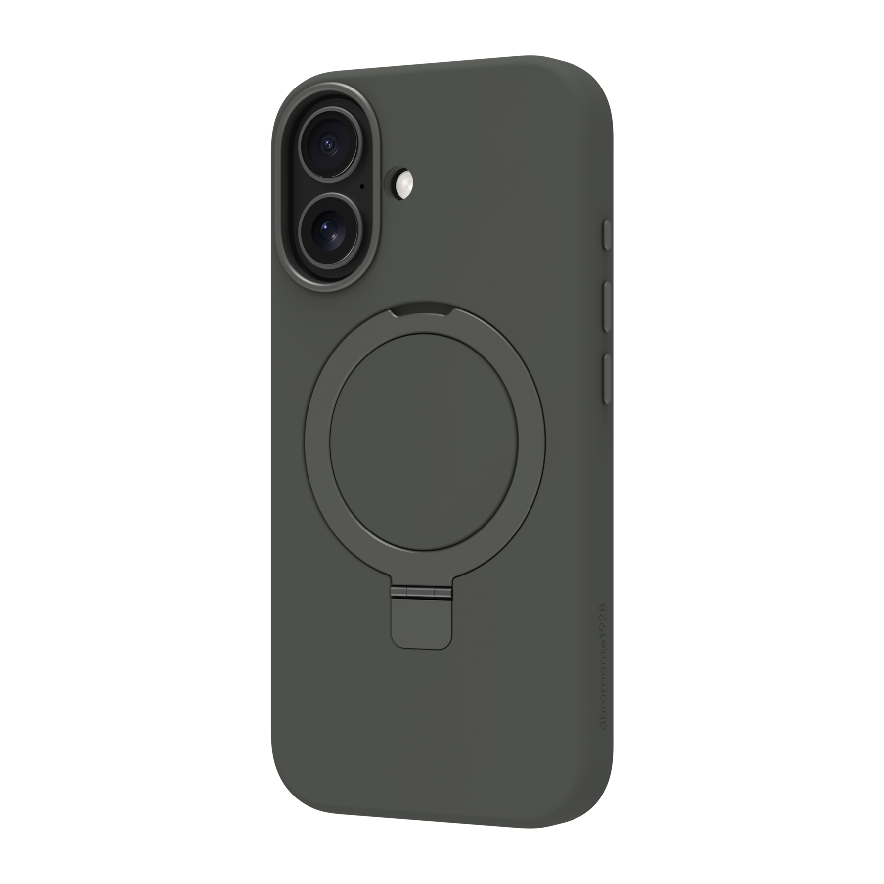 Zdjęcie do “dBramante Roskilde MS Kick ICON Forest Shadow - etui iPhone 17”.