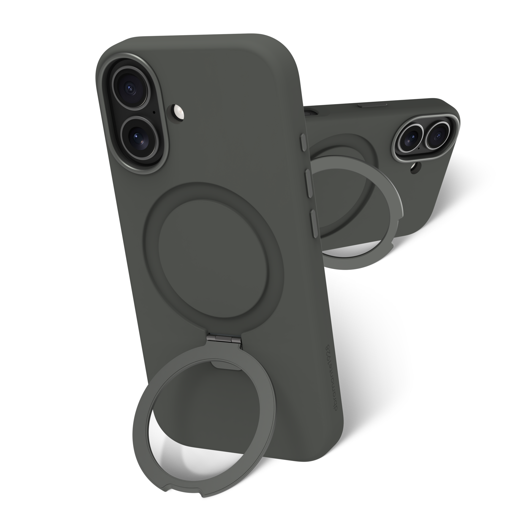 Zdjęcie do “dBramante Roskilde MS Kick ICON Forest Shadow - etui iPhone 17”.