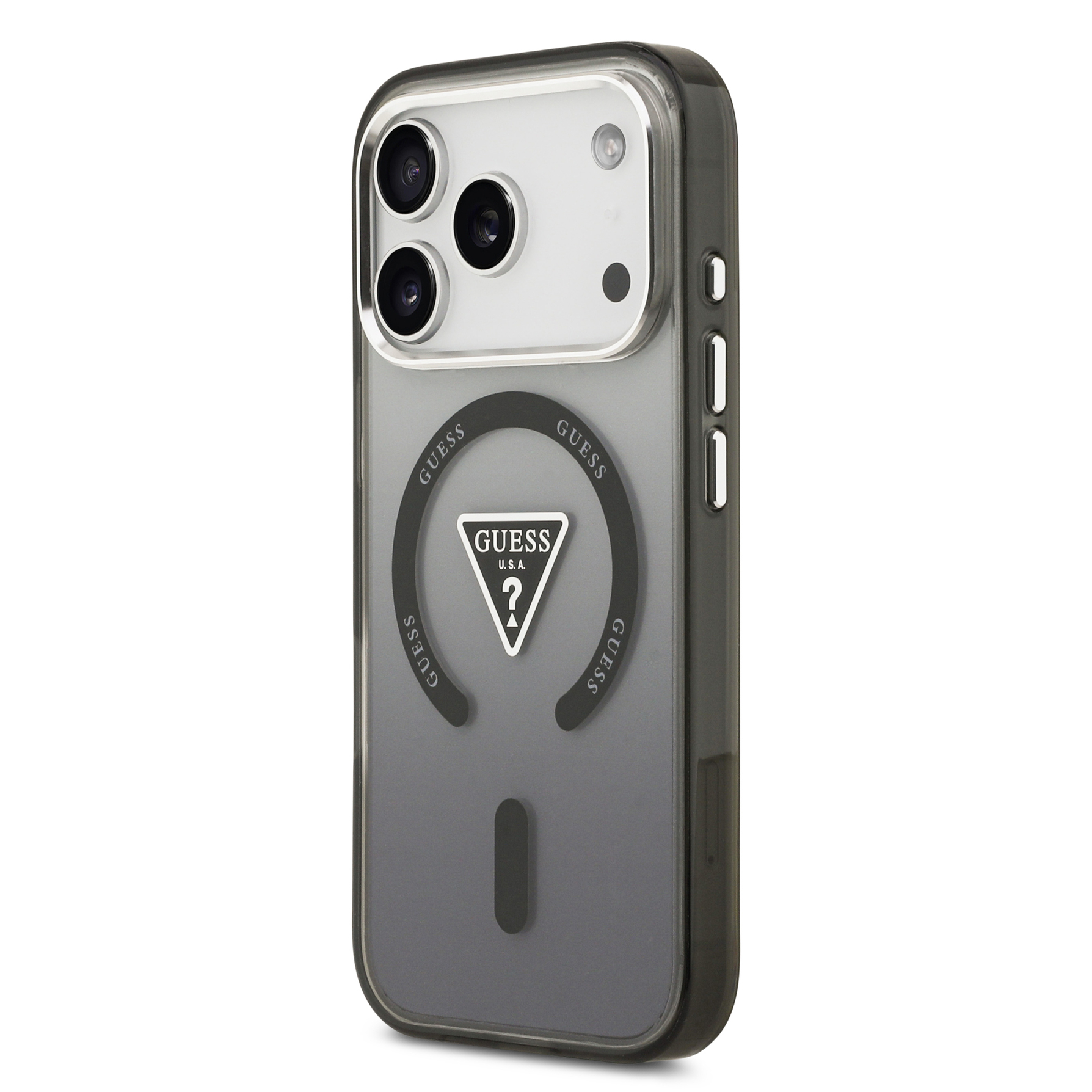 Zdjęcie do “Guess IML Gradient MagSafe czarny - etui iPhone 17 Pro Max”.
