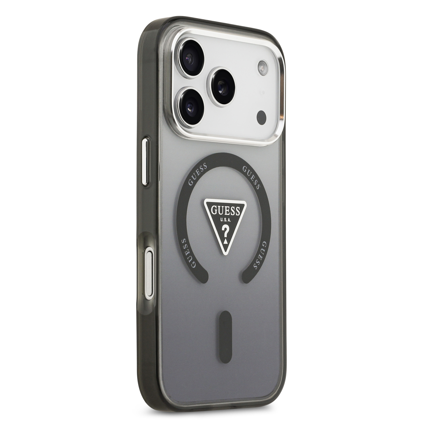 Zdjęcie do “Guess IML Gradient MagSafe czarny - etui iPhone 17 Pro Max”.