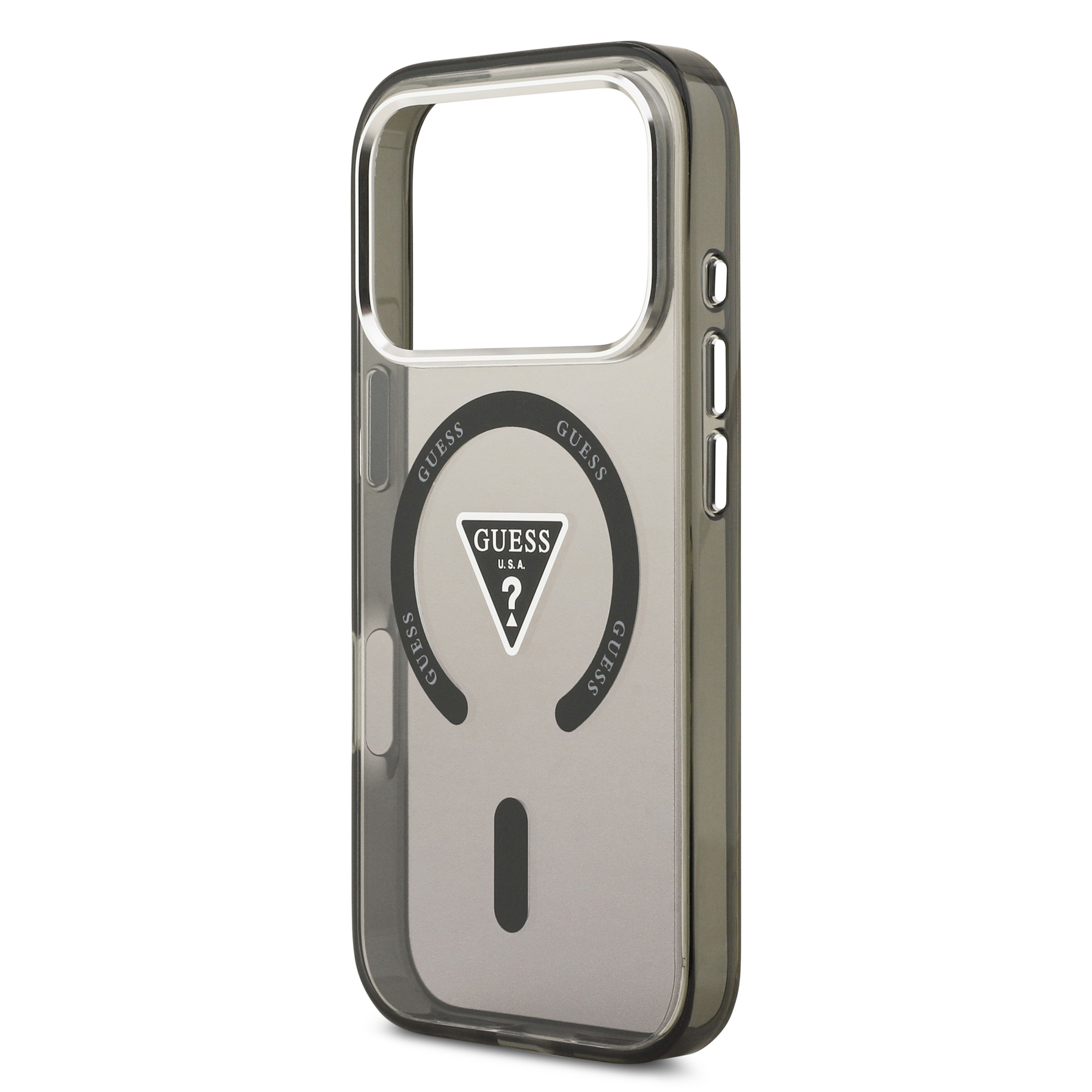 Zdjęcie do “Guess IML Gradient MagSafe czarny - etui iPhone 17 Pro Max”.