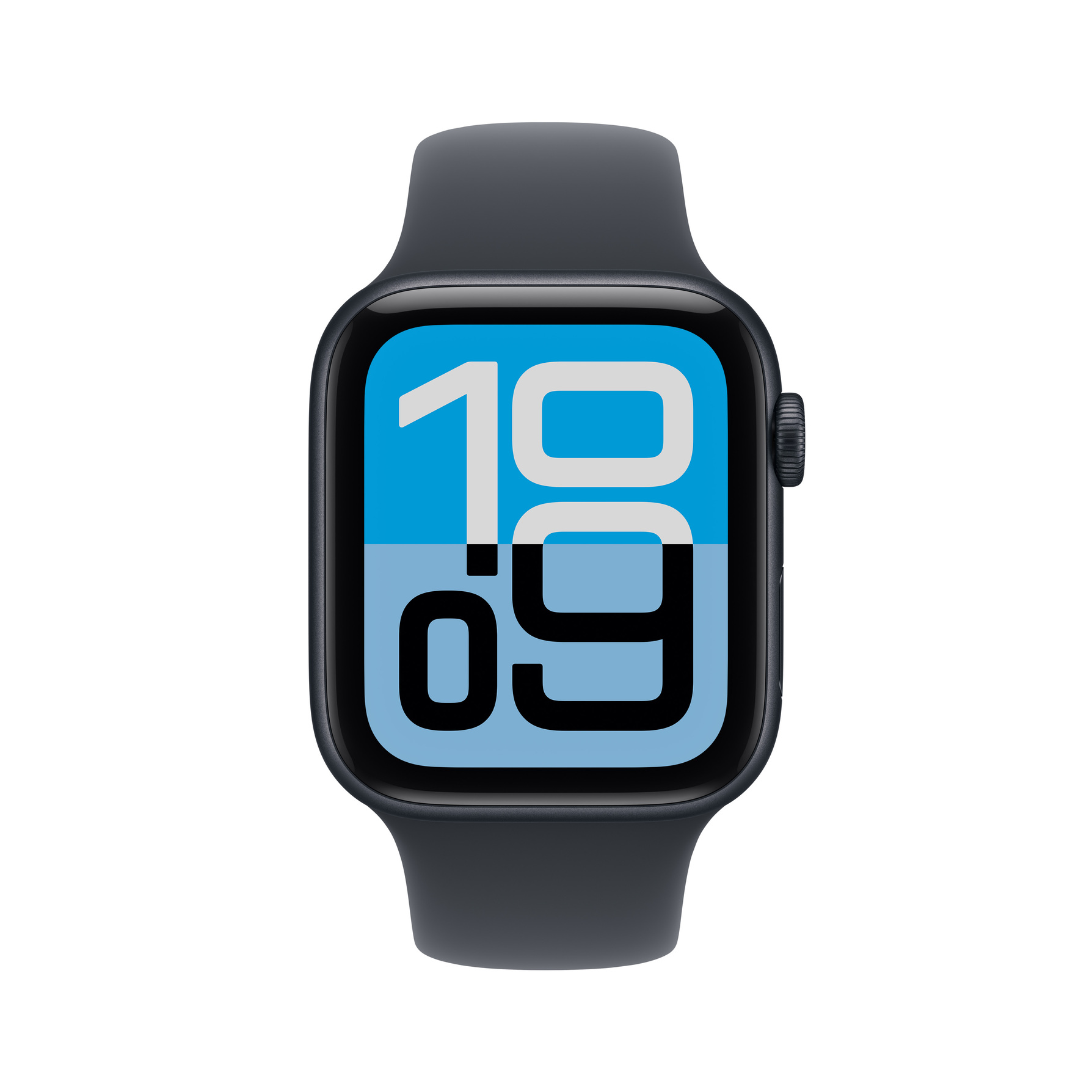 Zdjęcie do “Apple Watch SE 3 GPS + Cellular 40mm Midnight Aluminium Case with Midnight Sport Band - M/L”.