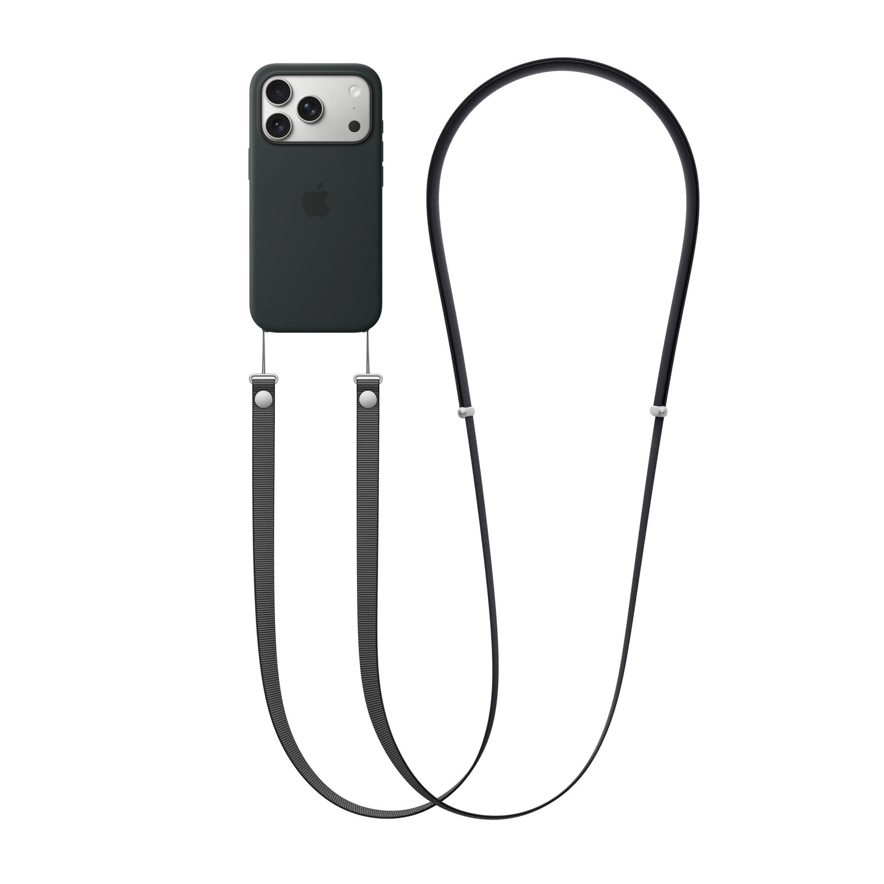 Zdjęcie do “Apple Crossbody Strap - Black”.