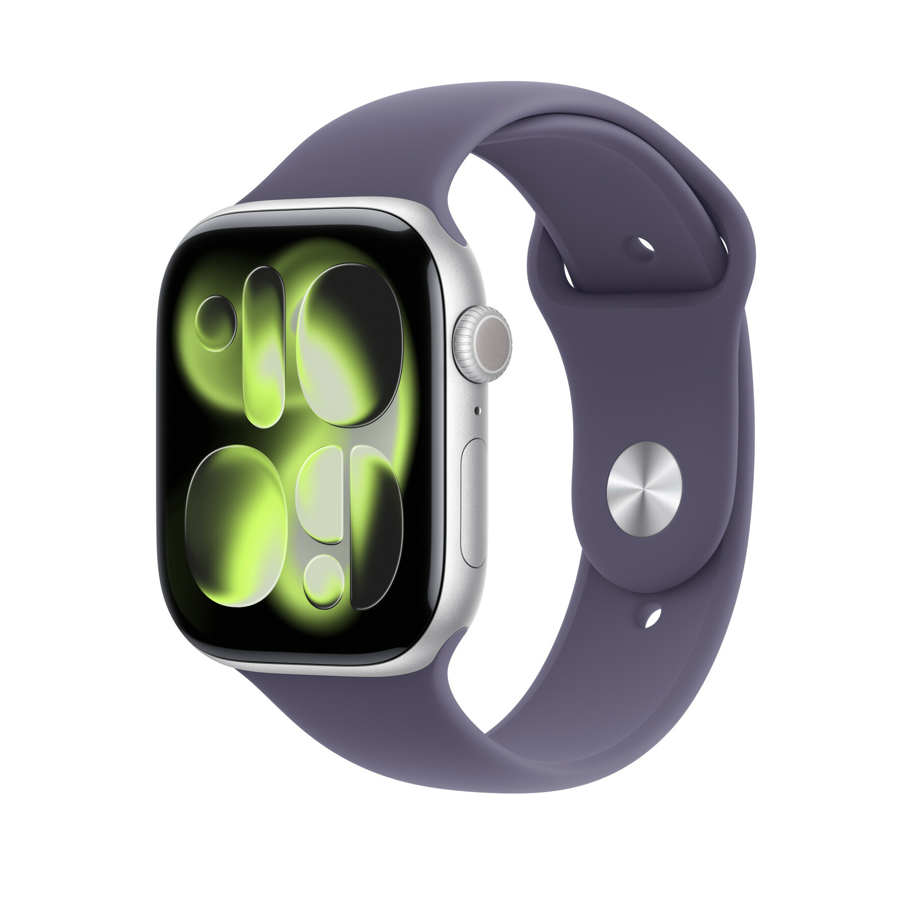 Zdjęcie do “Apple 46mm Purple Fog Sport Band - M/L”.