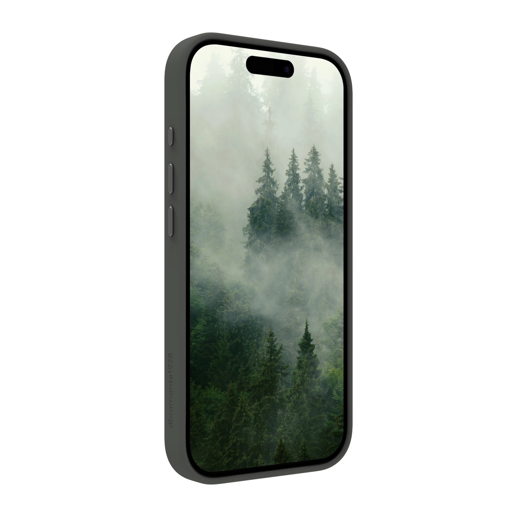 Zdjęcie do “dBramante Roskilde MS Kick ICON Forest Shadow - etui iPhone 17”.