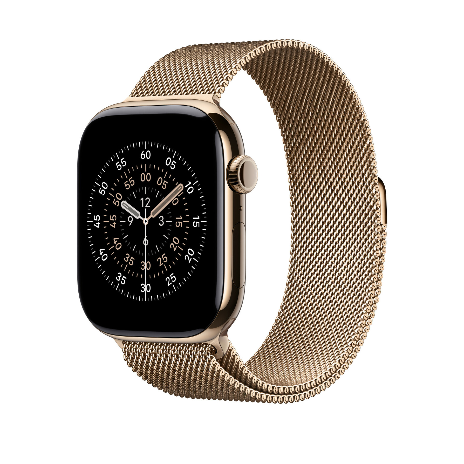 Zdjęcie do “Apple 46mm Gold Milanese Loop - S/M”.