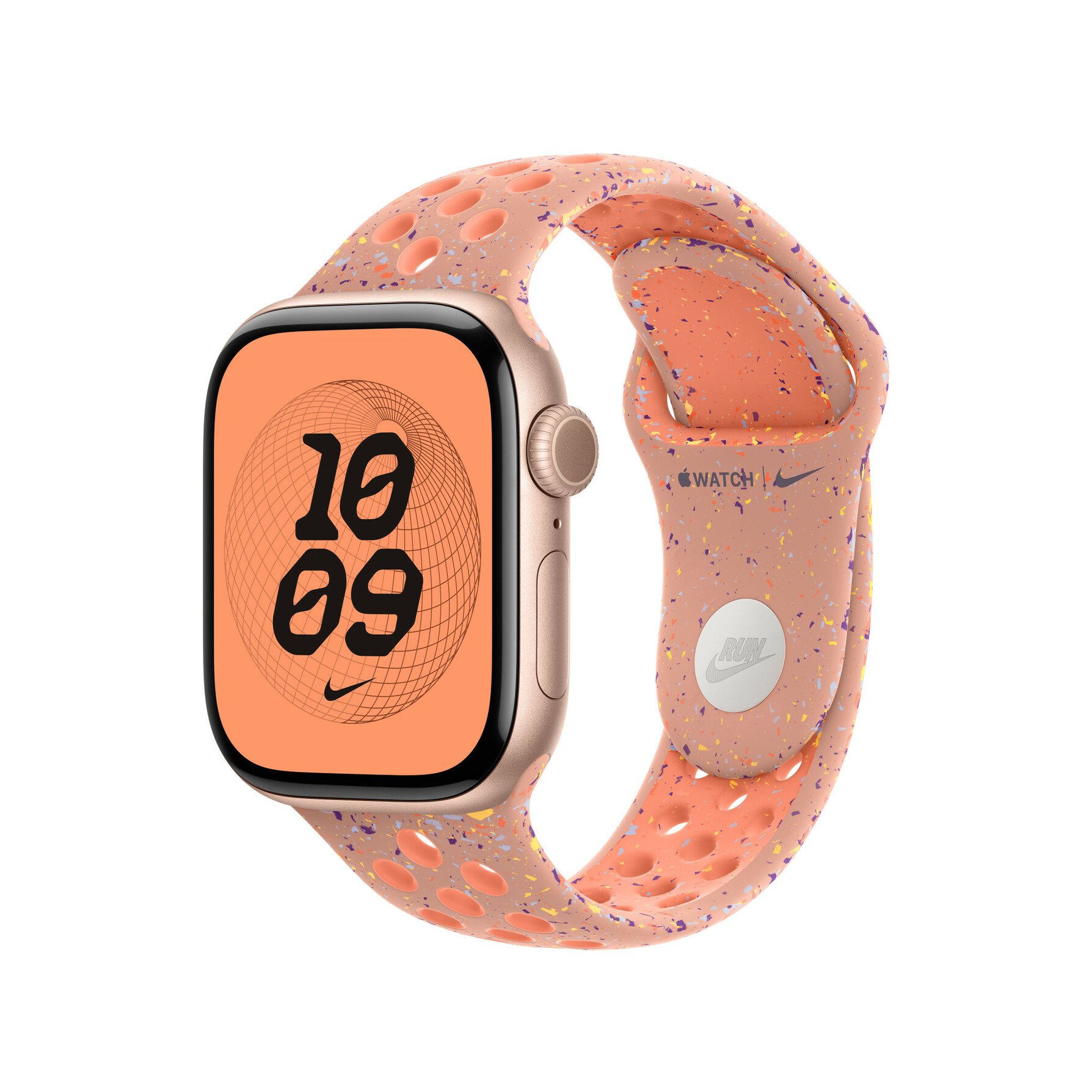 Zdjęcie do “Apple 42mm Alpenglow Pink Nike Sport Band - S/M”.
