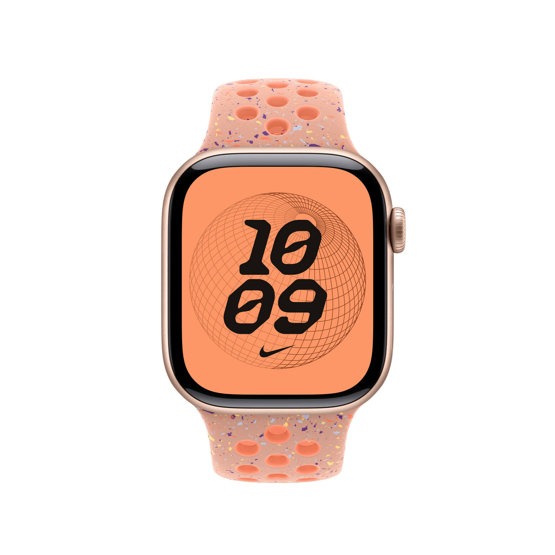 Zdjęcie do “Apple 42mm Alpenglow Pink Nike Sport Band - S/M”.