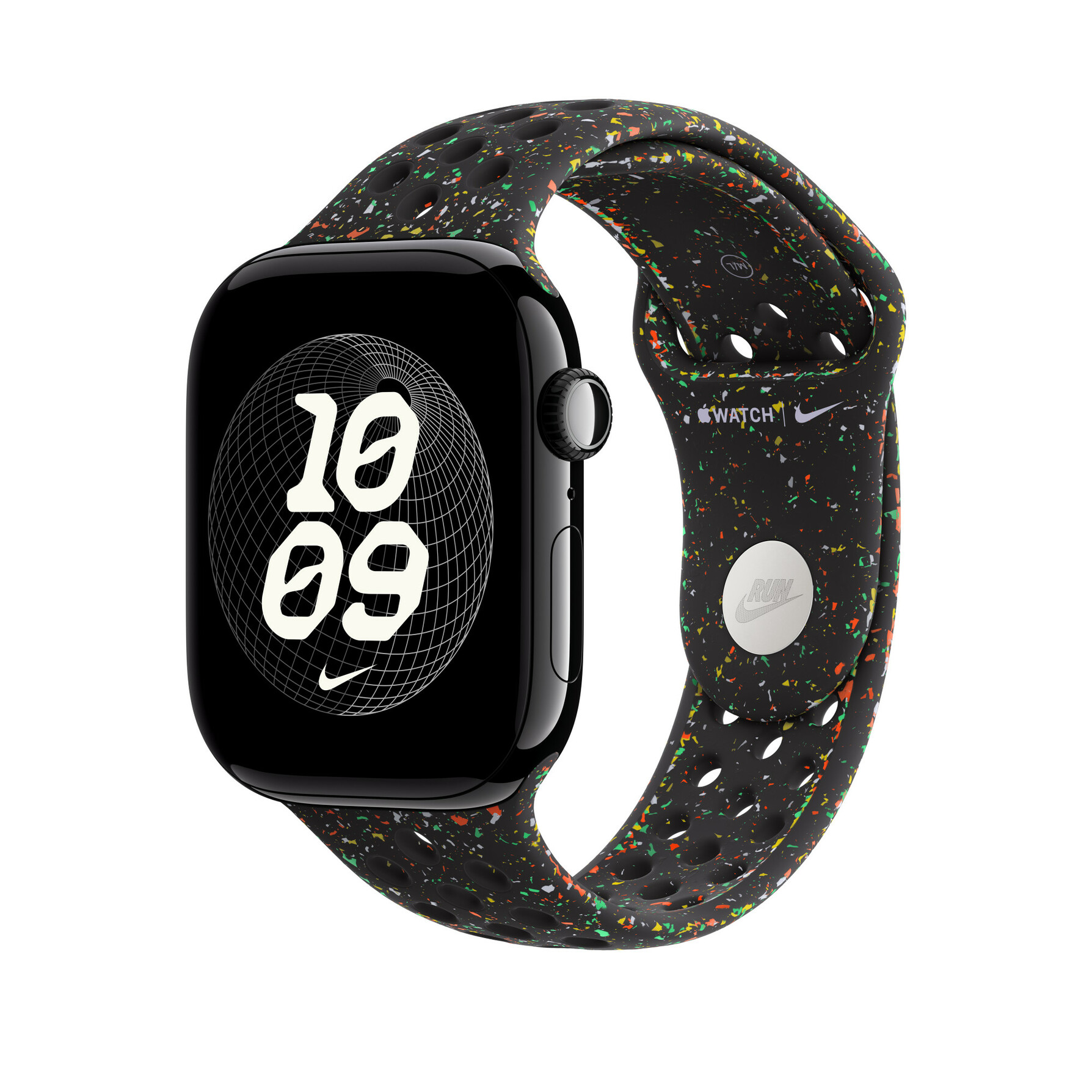 Zdjęcie do “Apple 46mm Midnight Black Nike Sport Band - M/L”.
