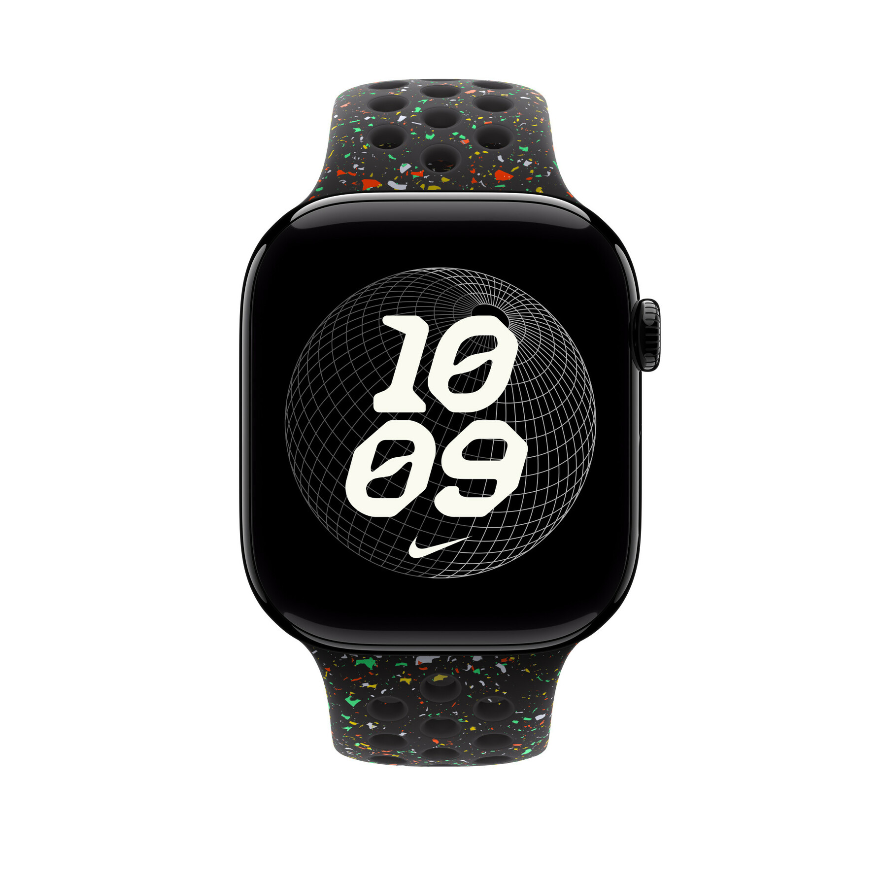 Zdjęcie do “Apple 46mm Midnight Black Nike Sport Band - M/L”.