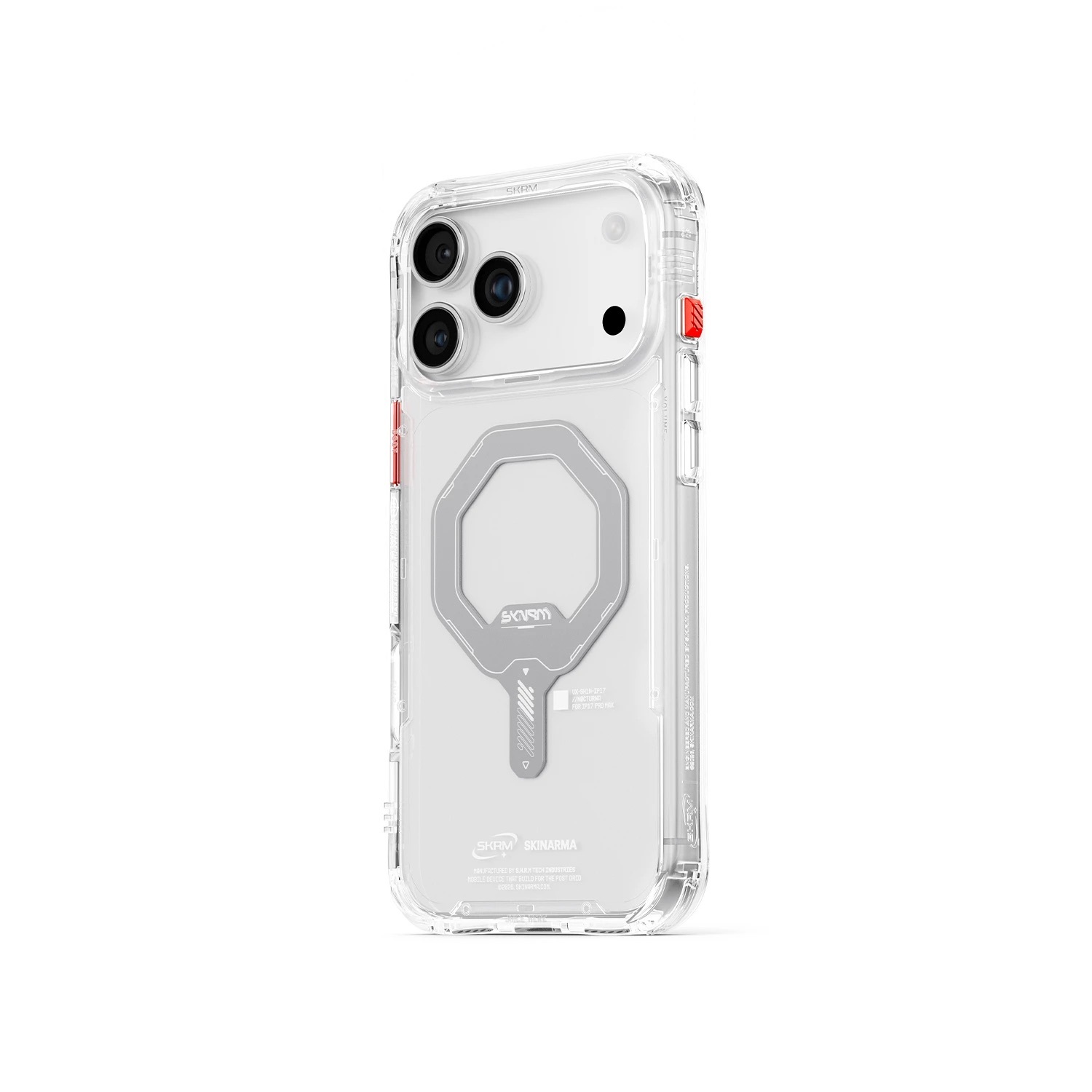 Zdjęcie do “Skinarma Saido MagSafe przezroczysty - etui iPhone 17 Pro Max”.