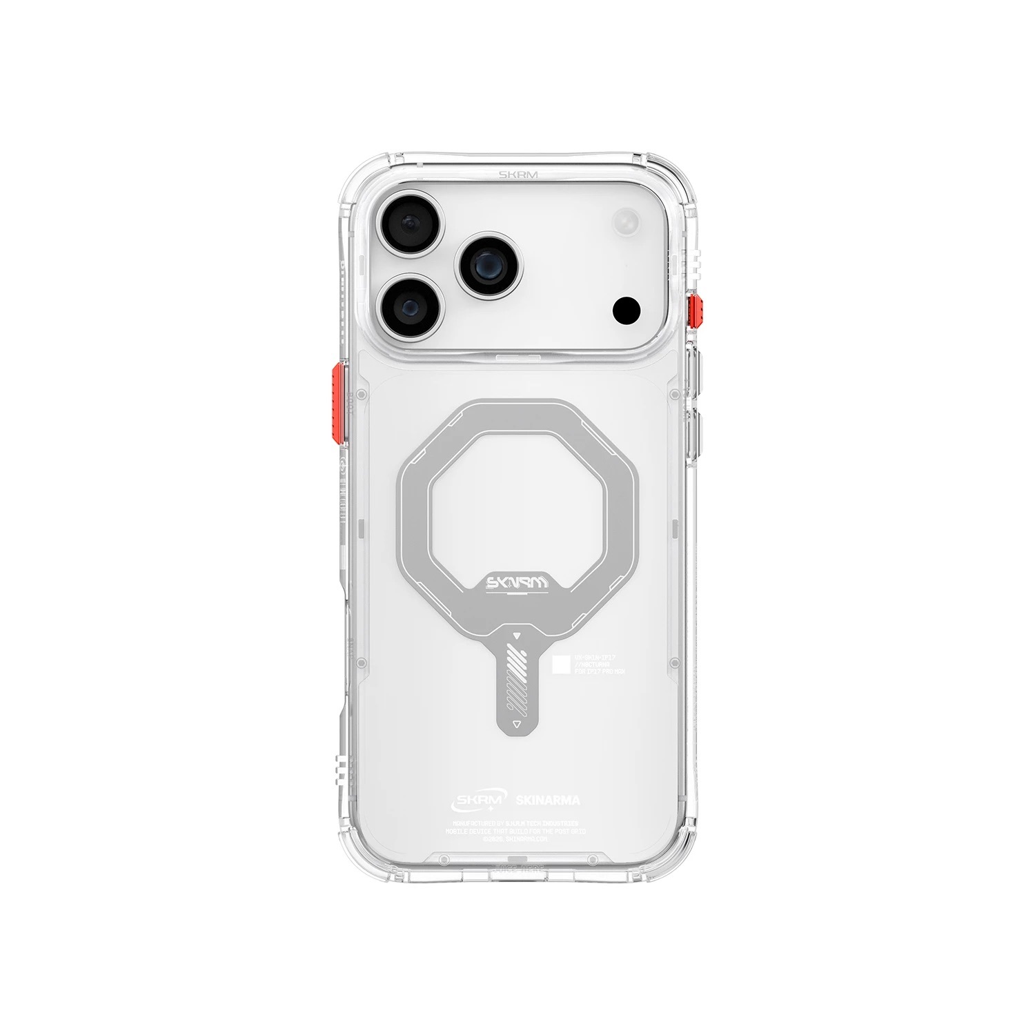 Zdjęcie do “Skinarma Saido MagSafe przezroczysty - etui iPhone 17 Pro Max”.