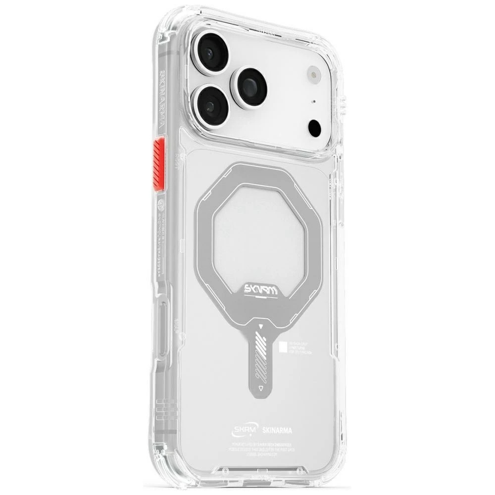 Zdjęcie do “Skinarma Saido MagSafe przezroczysty - etui iPhone 17 Pro”.