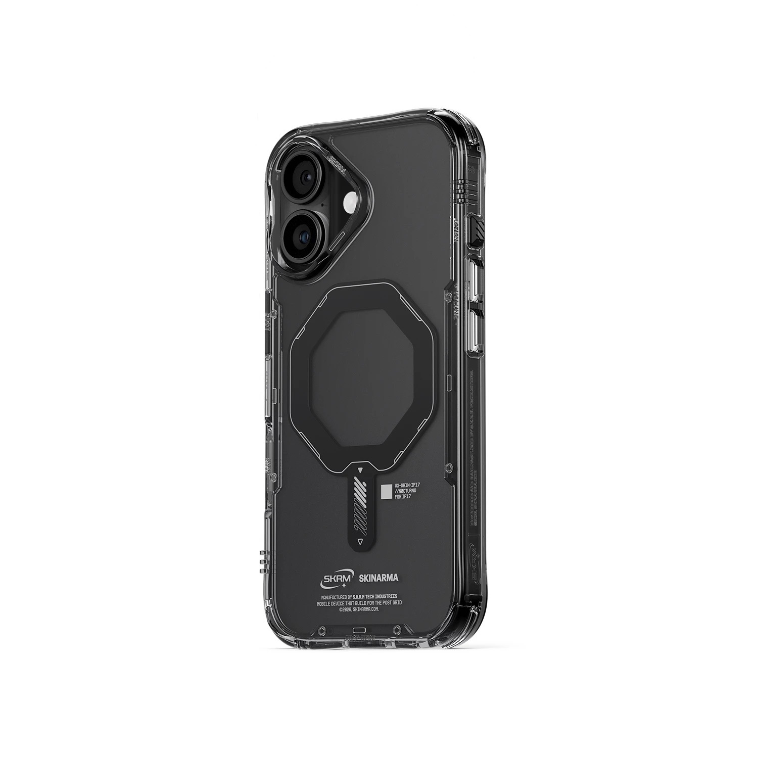 Zdjęcie do “Skinarma Saido MagSafe czarny - etui iPhone 17”.