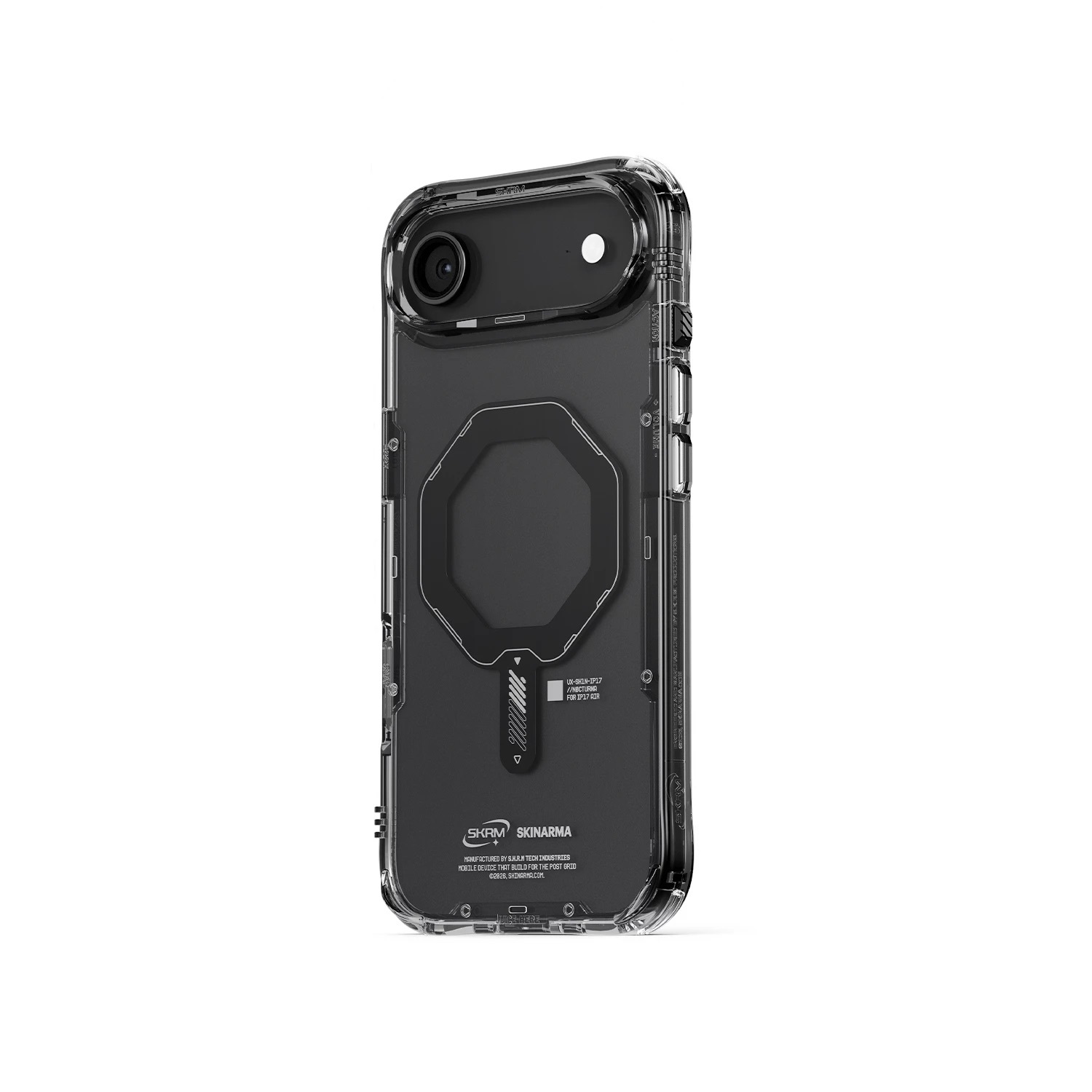 Zdjęcie do “Skinarma Saido MagSafe czarny - etui iPhone Air”.