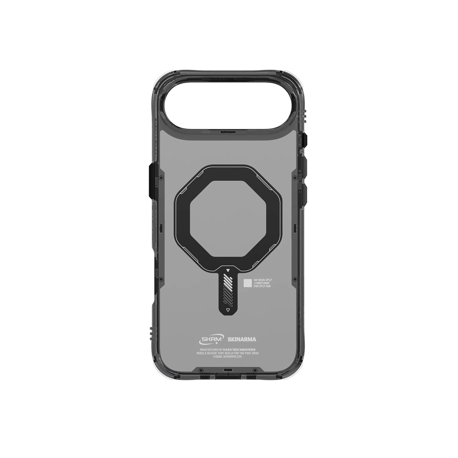 Zdjęcie do “Skinarma Saido MagSafe czarny - etui iPhone Air”.