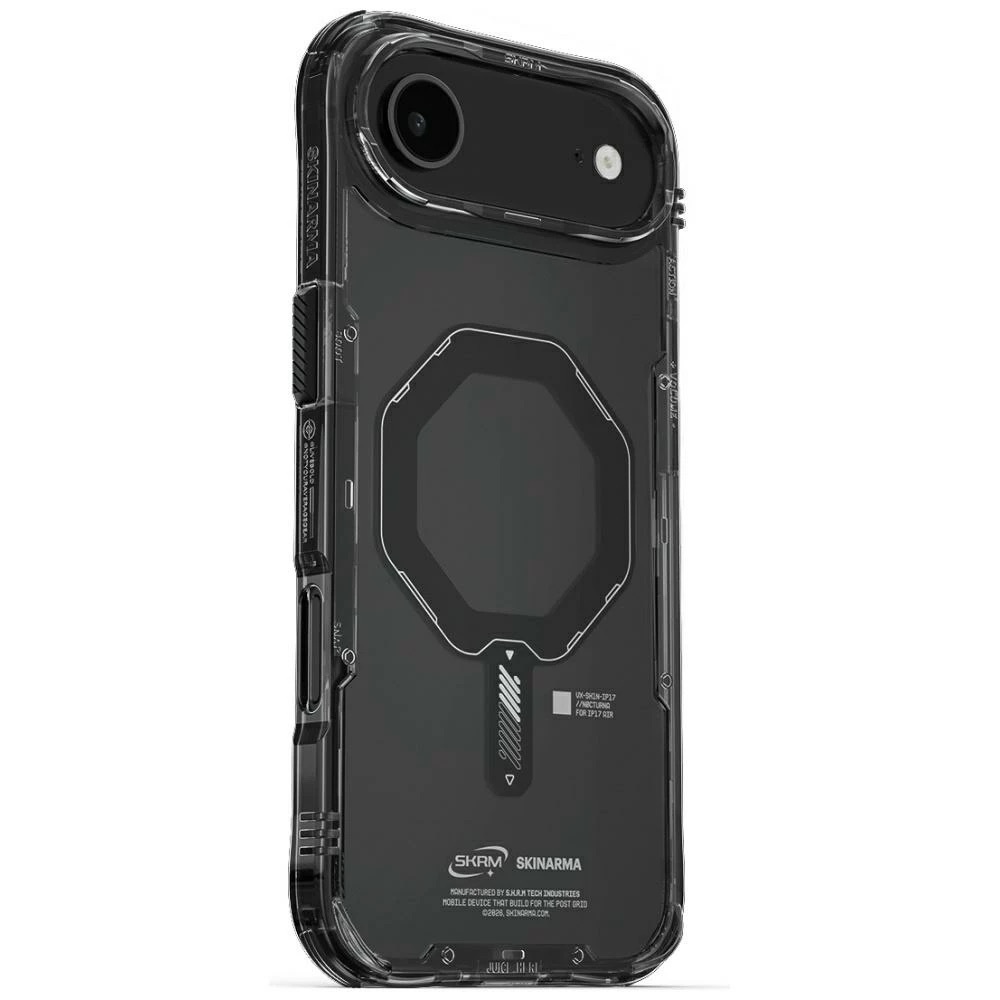Zdjęcie do “Skinarma Saido MagSafe czarny - etui iPhone Air”.