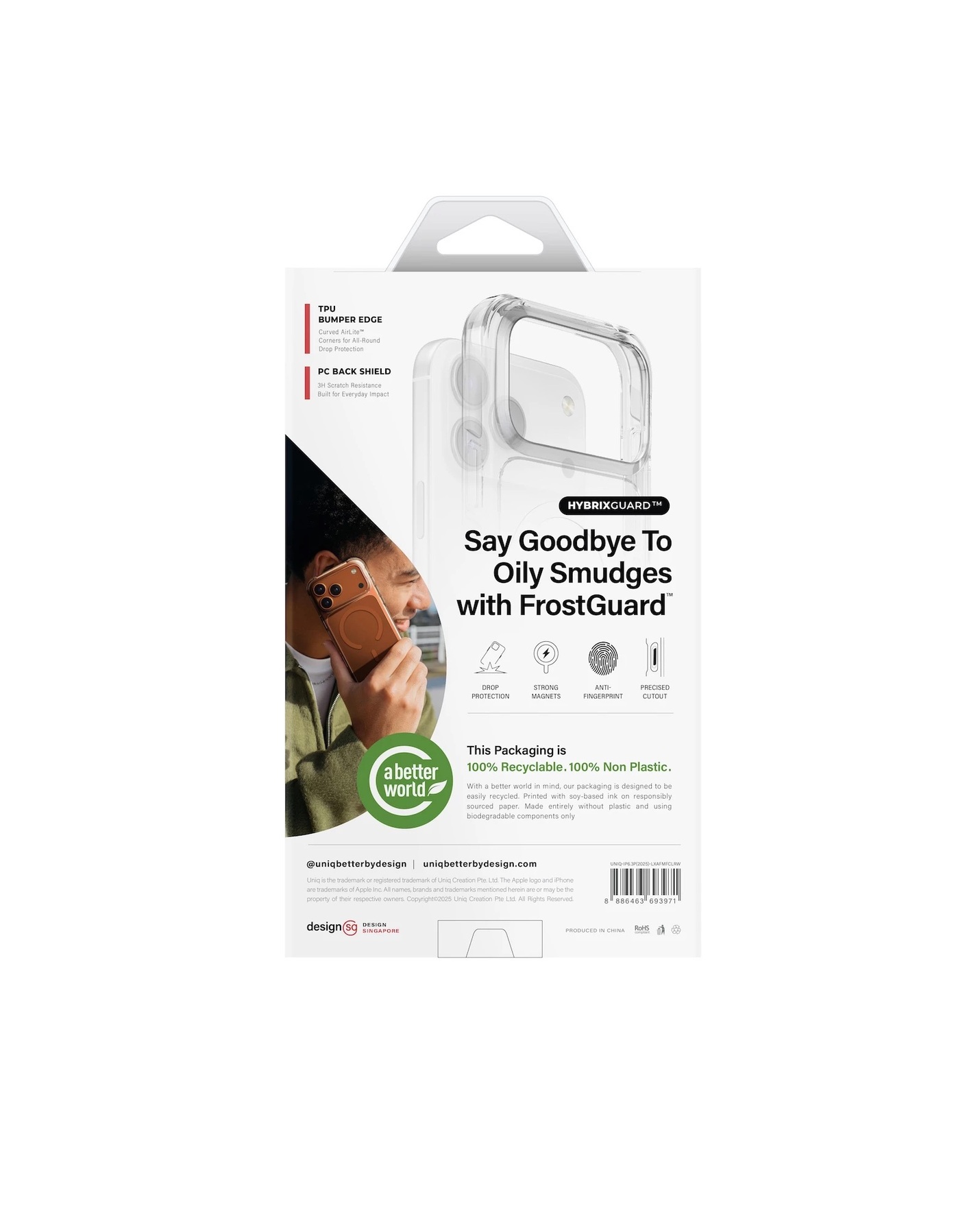 Zdjęcie do “UNIQ LifePro Xtreme MagSafe biały - etui iPhone 17 Pro”.