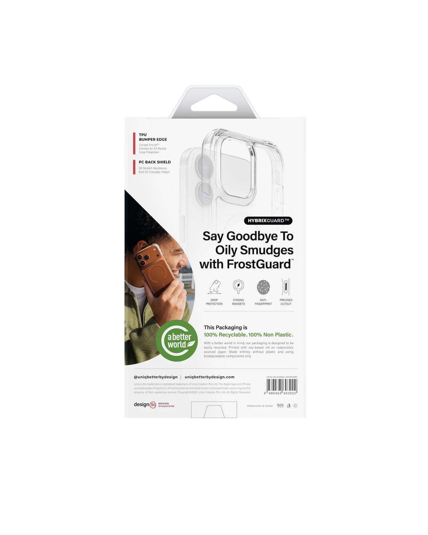 Zdjęcie do “UNIQ LifePro Xtreme MagSafe czarny - etui iPhone 17”.