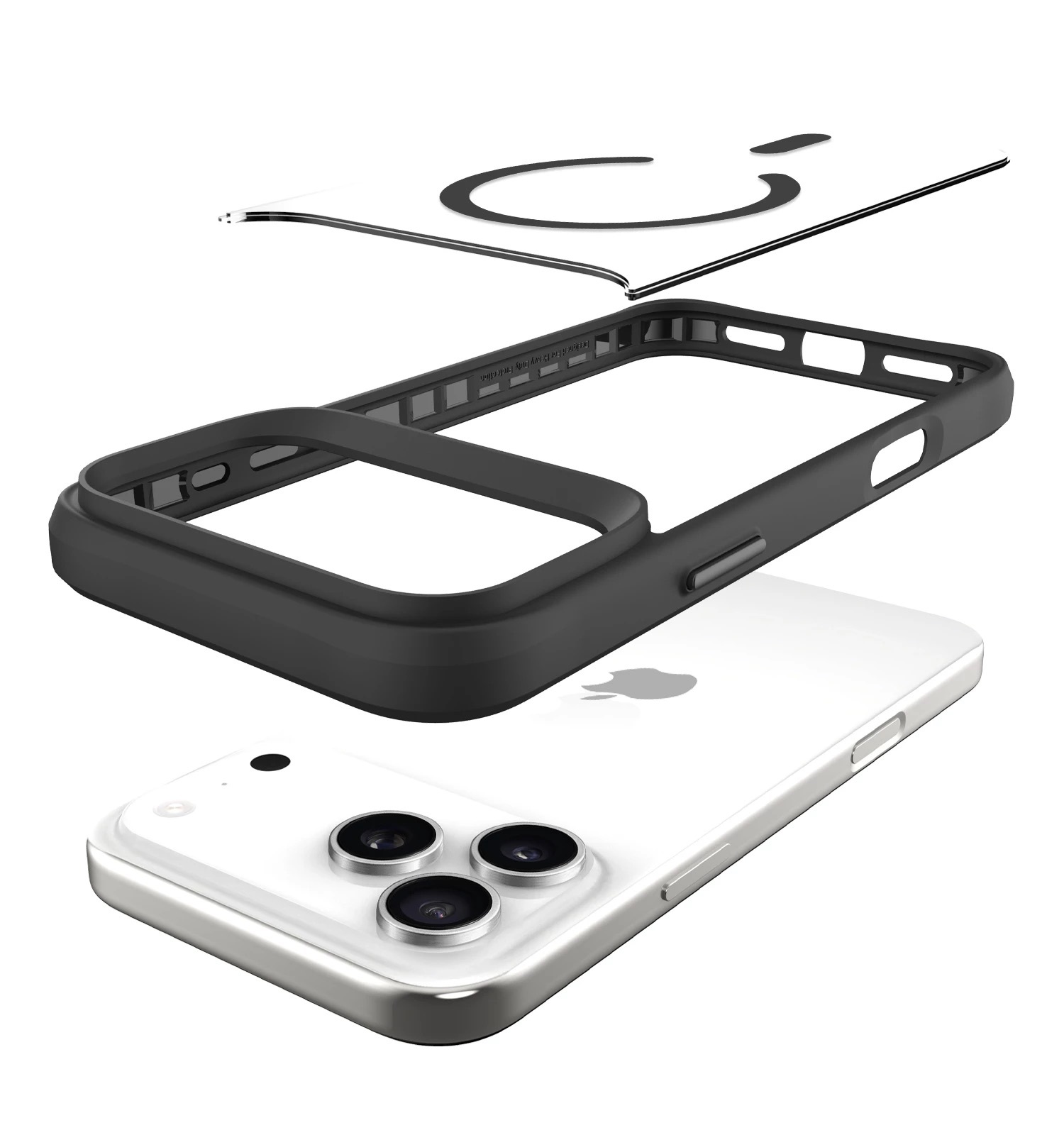 Zdjęcie do “Jinya XPRO Magsafe Protecting Case czarny - etui iPhone 17 Pro Max”.