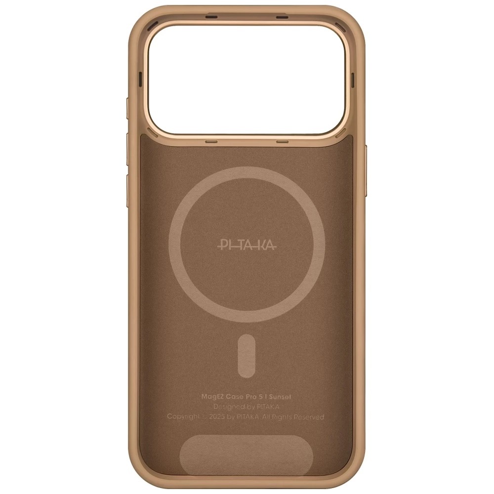 Zdjęcie do “PITAKA Aramid UltraGuard brązowy - etui iPhone 17 Pro Max”.