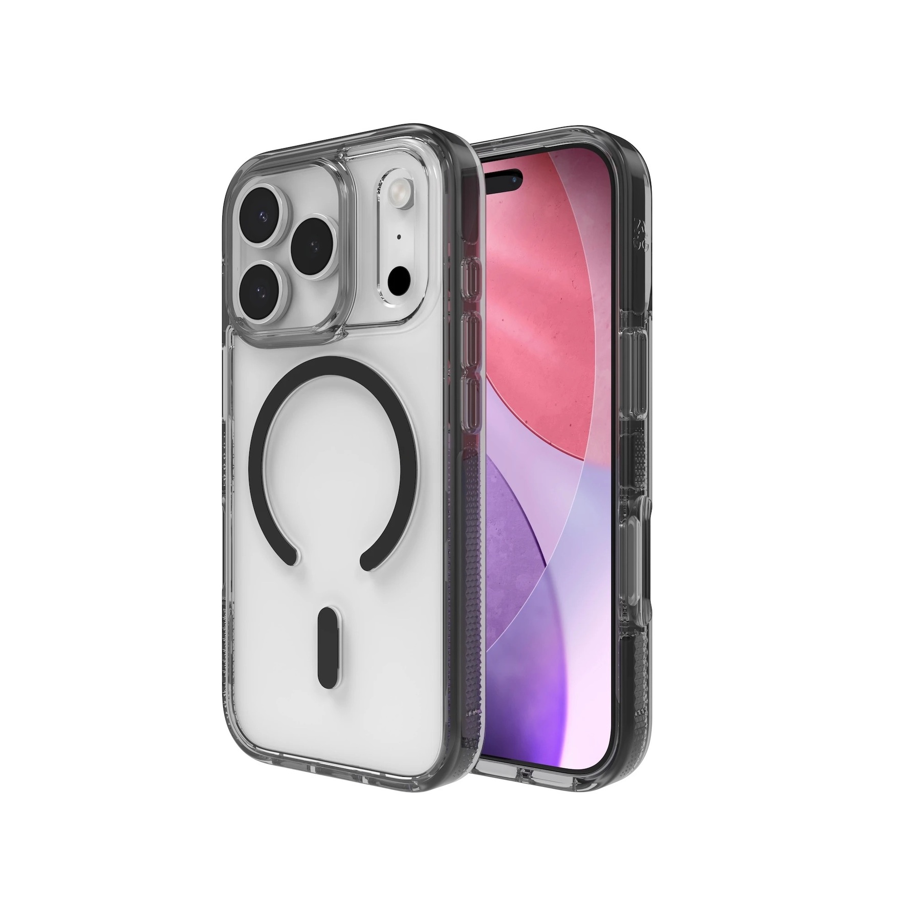 Zdjęcie do “ZAGG Santa Cruz Snap - etui do iPhone 17 Pro kompatybilne z MagSafe N (jet black)”.