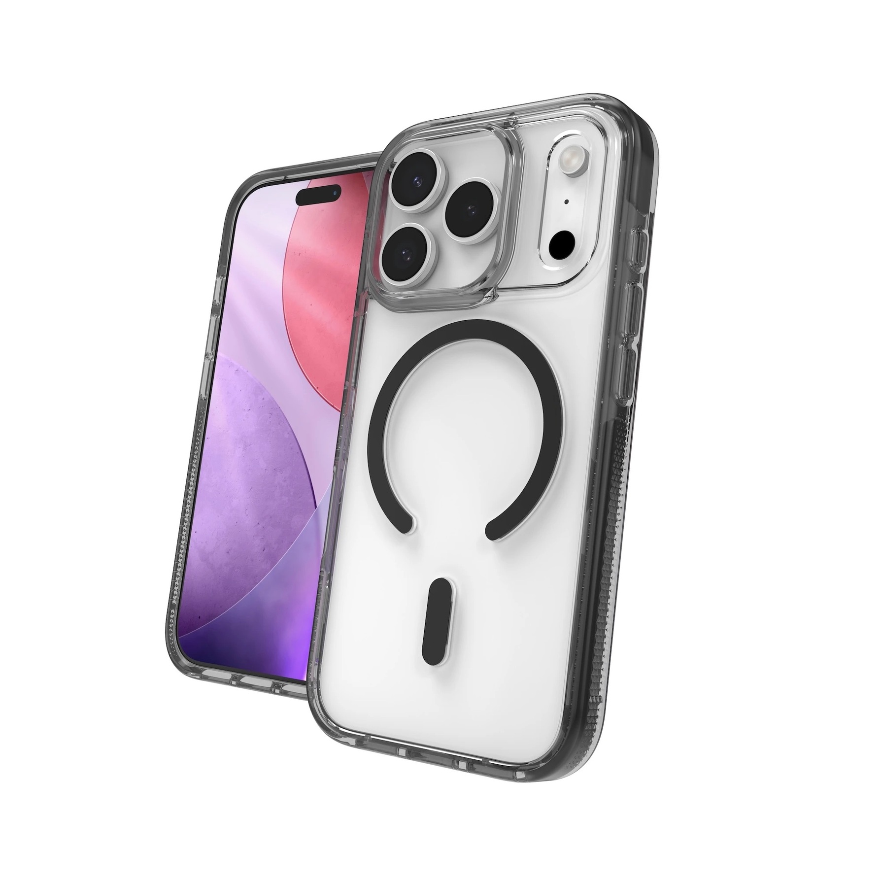 Zdjęcie do “ZAGG Santa Cruz Snap - etui do iPhone 17 Pro kompatybilne z MagSafe N (jet black)”.