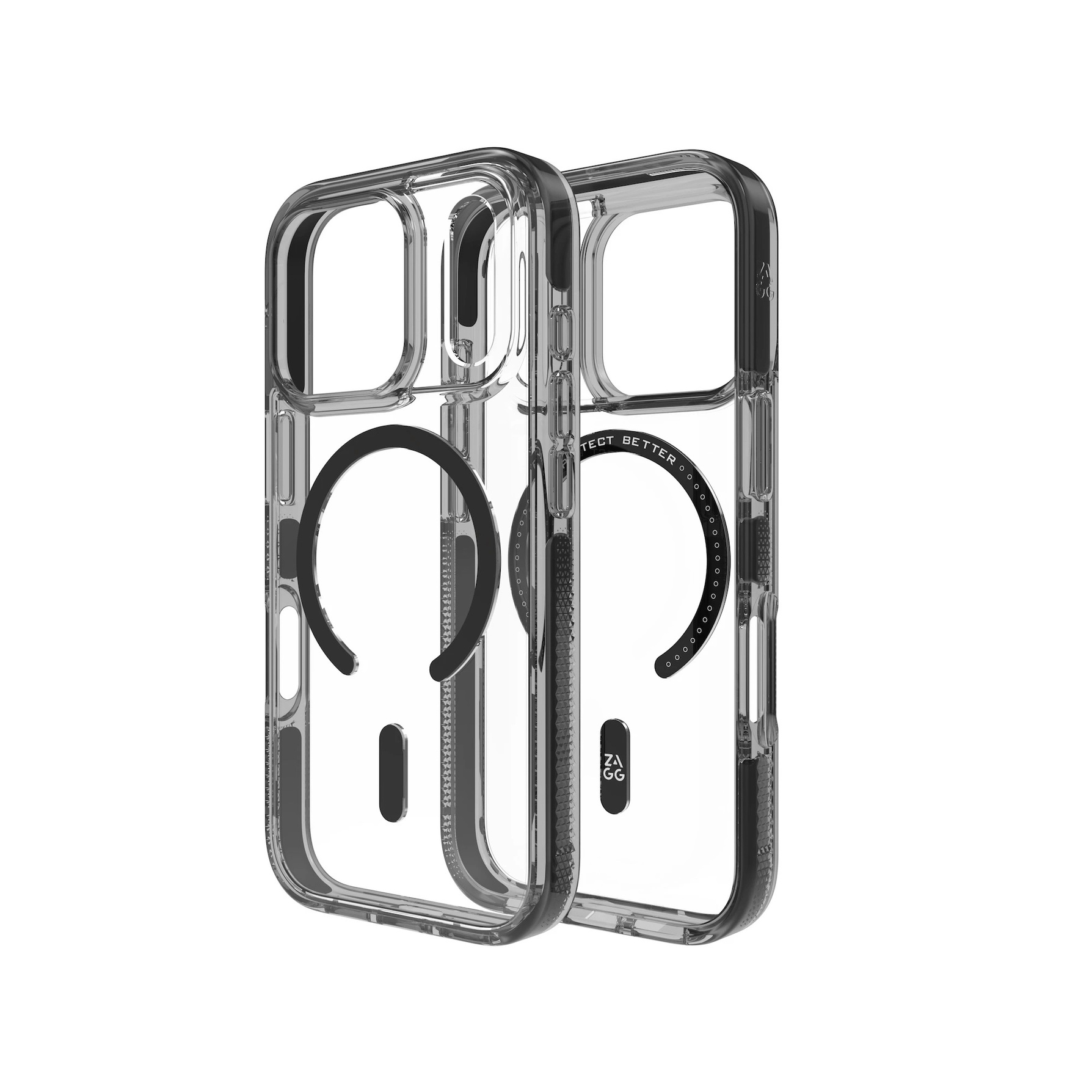 Zdjęcie do “ZAGG Santa Cruz Snap - etui do iPhone 17 Pro kompatybilne z MagSafe N (jet black)”.